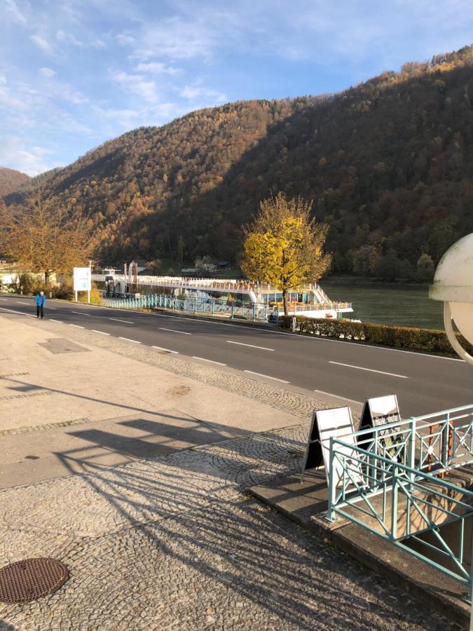 Hotel Goldenes Schiff Engelhartszell Exteriör bild
